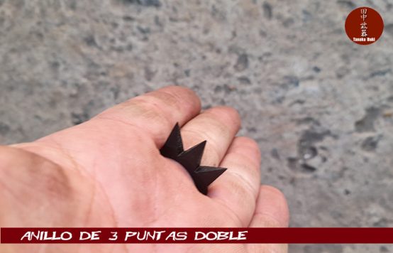 Kakute Anillo de 3 puntas doble - Imagen 3